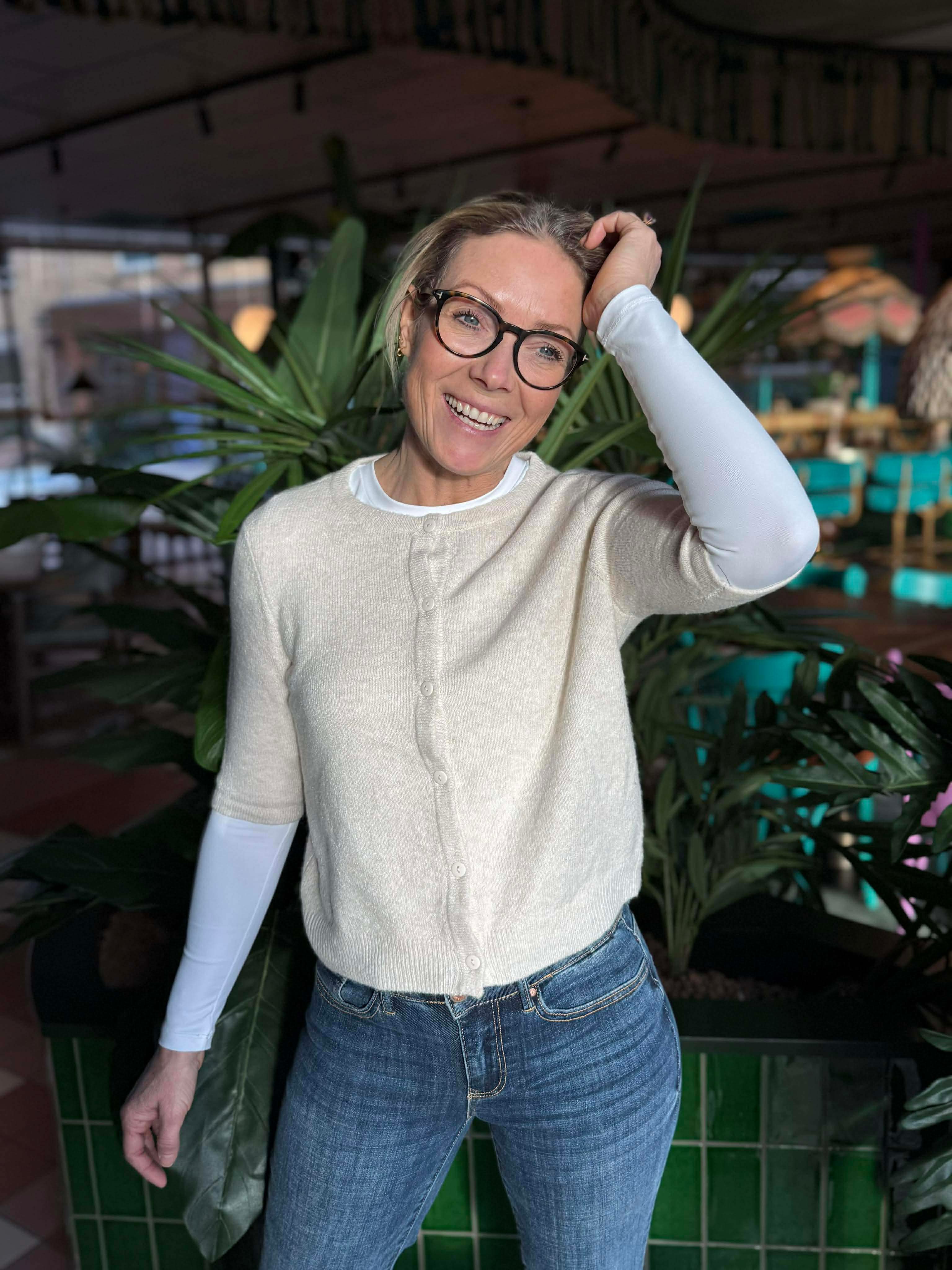 VMDOFFY Knit Cardigan - Birch